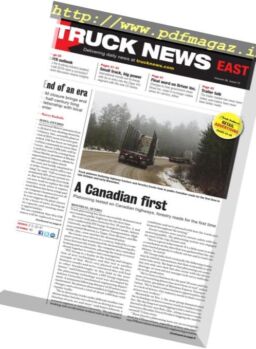 Truck News East – January 2019