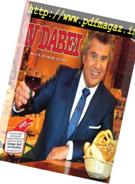 TV Dabei – 16 Januar 2019 Cover