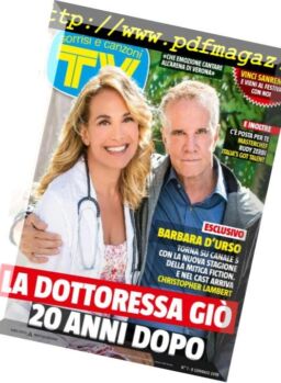 TV Sorrisi e Canzoni – 08 gennaio 2019