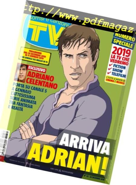 TV Sorrisi e Canzoni – 24 Dicembre 2018 Cover