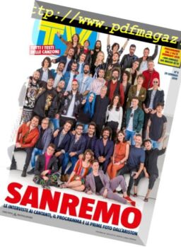 TV Sorrisi e Canzoni – 29 gennaio 2019