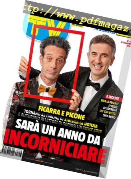 TV Sorrisi e Canzoni – 31 dicembre 2018 Cover