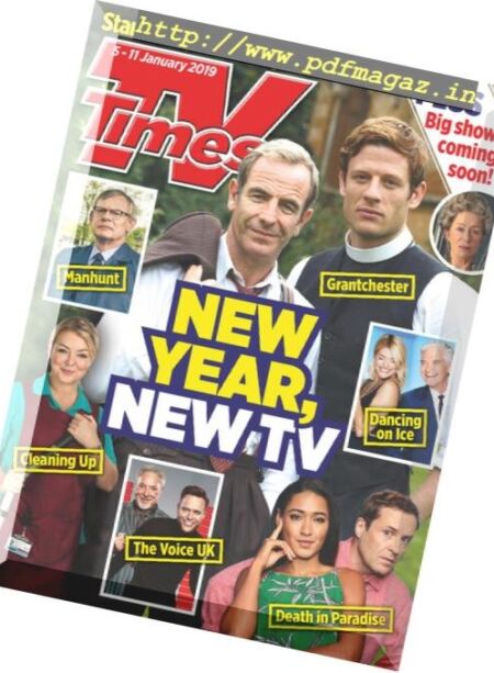 TV Times – 05 January 2019 Cover