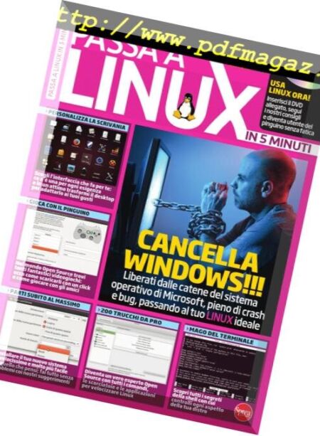 Ubuntu Facile Manuale – Passa a Linux in 5 Minuti – Ottobre-Novembre 2017 Cover