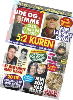 Ude og Hjemme – 01 december 2018