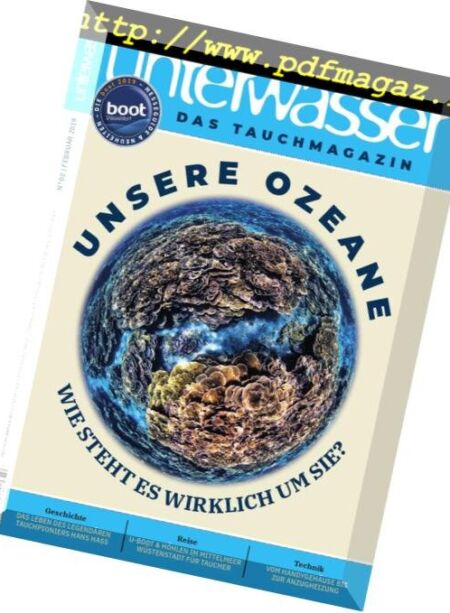 Unterwasser – Februar 2019 Cover