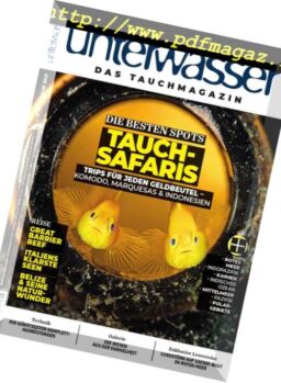 Unterwasser – Januar 2019