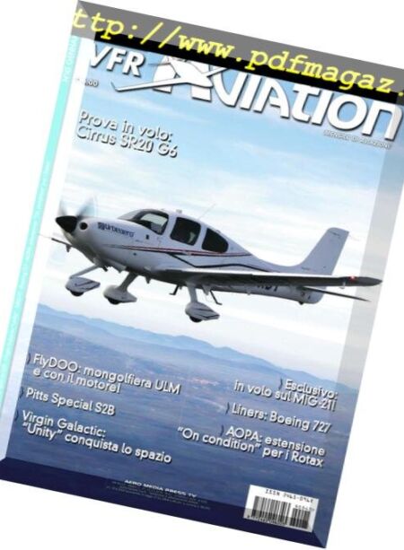 VFR Aviation – Gennaio 2019 Cover