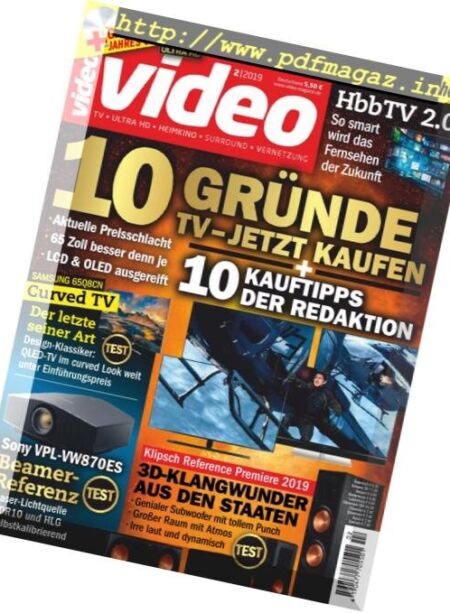 Video – Februar 2019 Cover