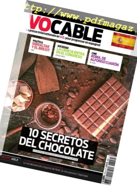 Vocable Espagnol – 13 Decembre 2018 Cover