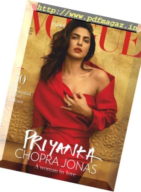 Vogue India – January 2019 Cover