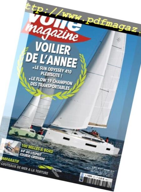 Voile Magazine – janvier 2019 Cover