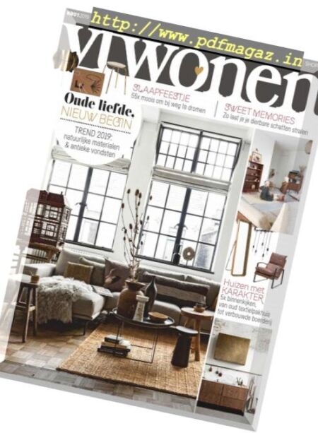 Vtwonen – januari 2019 Cover