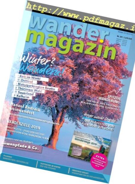 Wander Magazin – Winter 2018-2019 Cover