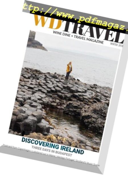 WDT Wine Dine + Travel – Winter 2018-2019 Cover