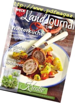 WECK- Landjournal – Januar 2019