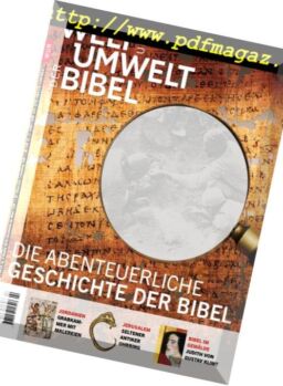 Welt und Umwelt der Bibel – Nr4 2018