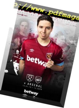 West Ham United Official Programmes – 13 January 2019