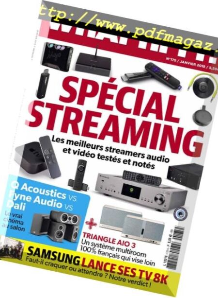 What Hi-Fi France – janvier 2019 Cover
