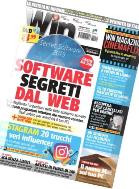 Win Magazine – Gennaio 2019 Cover