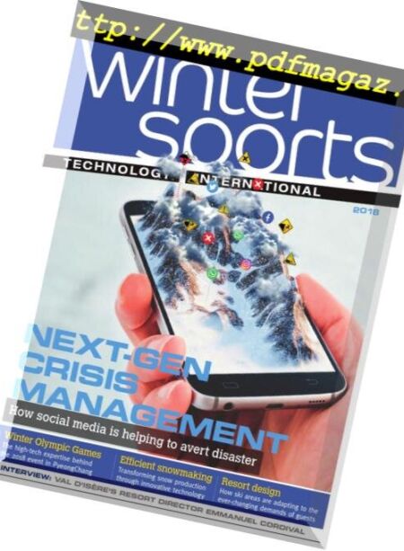Winter Sports Technology International 2018 Cover