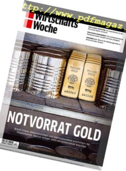 Wirtschaftswoche – 15 Dezember 2018