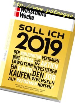 Wirtschaftswoche – 22 Dezember 2018