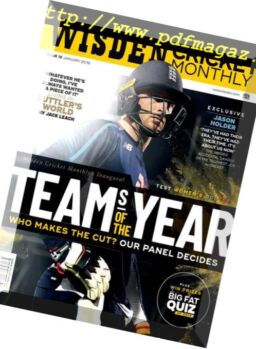 Wisden Cricket Monthly – December 2018