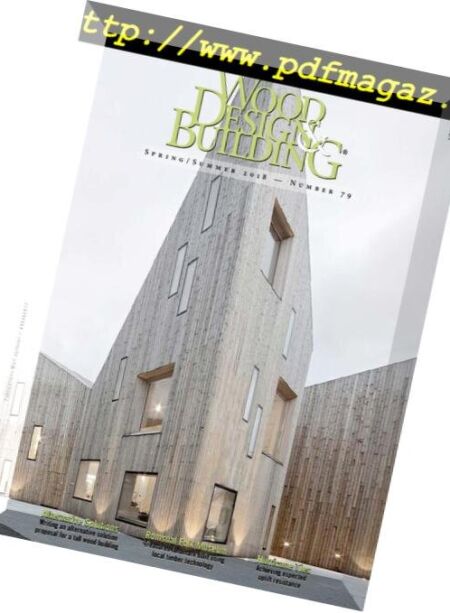 Wood Design & Building – Spring-Summer 2018 Cover