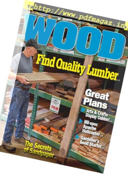 WOOD Magazine – March 2019 Cover