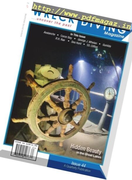 Wreck Diving Magazine – January 2019 Cover