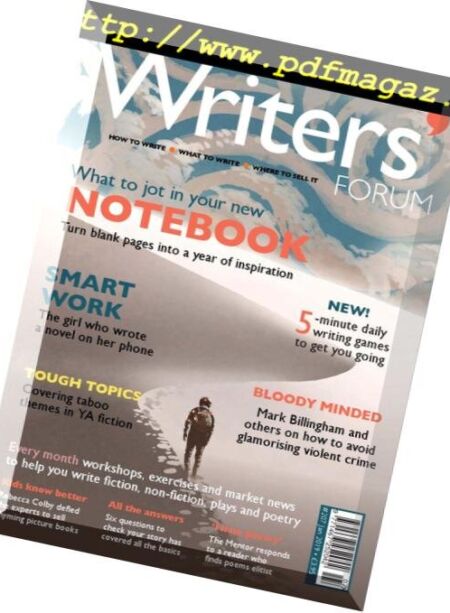 Writers’ Forum – January 2019 Cover