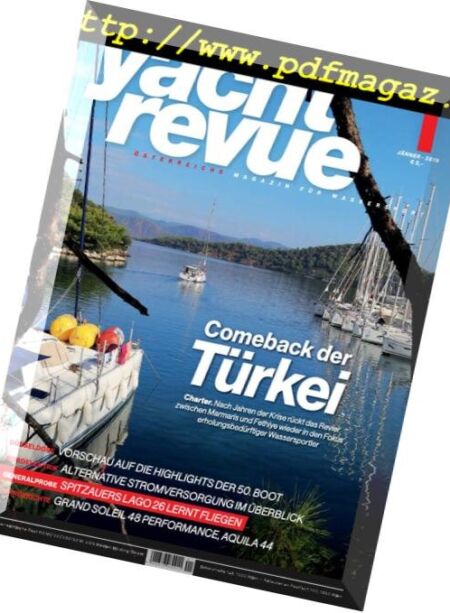 Yachtrevue – Januar 2019 Cover