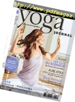 Yoga Journal France – decembre 2018