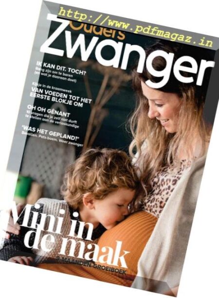 Zwanger door Ouders van Nu – januari 2019 Cover