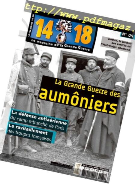 14-18 La grande guerre – fevrier 2019 Cover