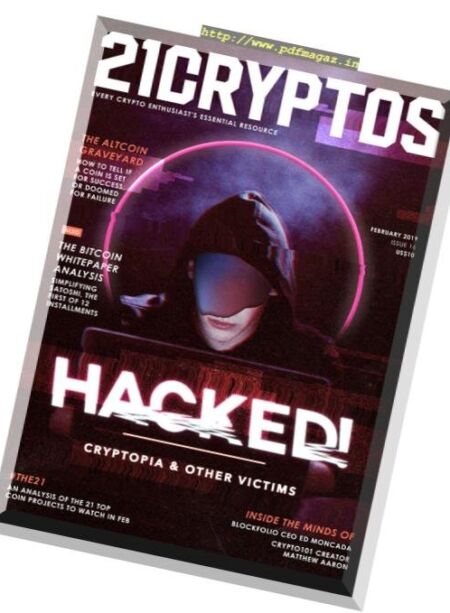 21Cryptos – February 2019 Cover