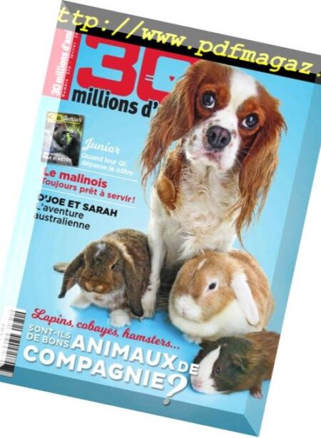 30 Millions d’Amis – fevrier 2019 Cover