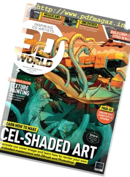3D World UK – March 2019 Cover