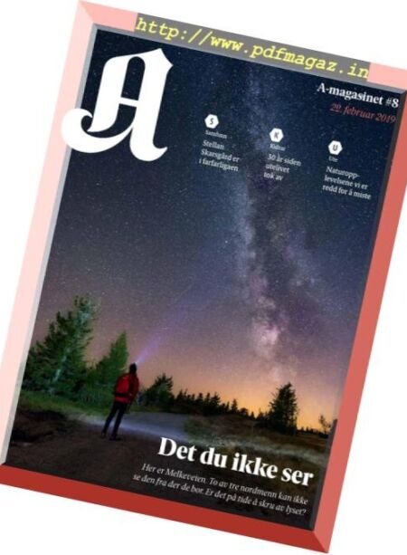 A-Magasinet – 22 februar 2019 Cover