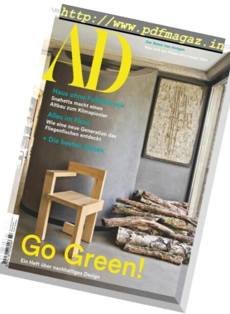 AD Architectural Digest Germany – Marz 2019 Cover