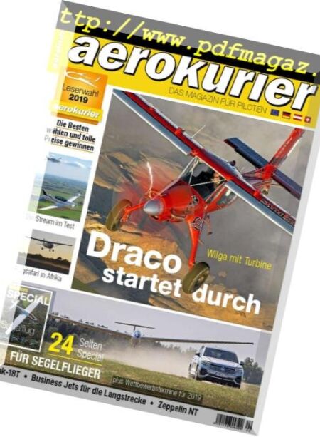 Aerokurier Germany – Februar 2019 Cover