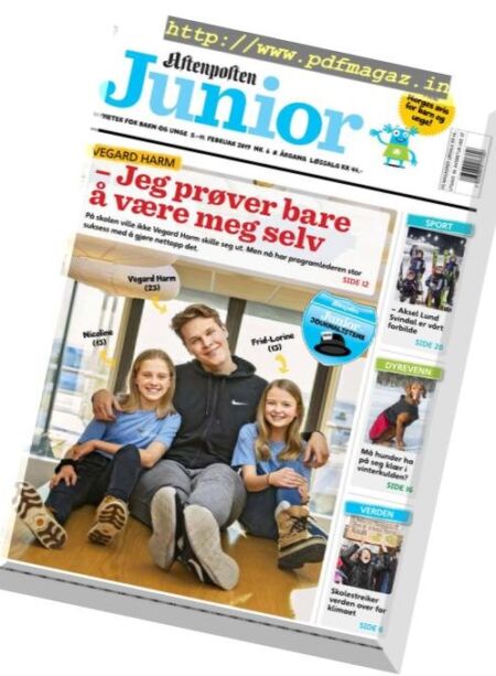 Aftenposten Junior – 05 februar 2019 Cover