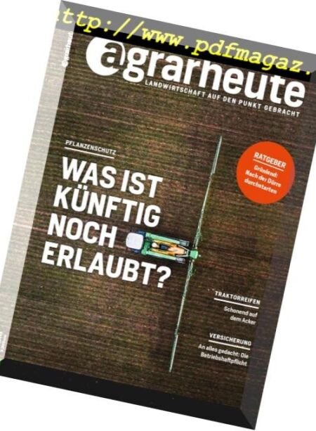 Agrarheute – Februar 2019 Cover