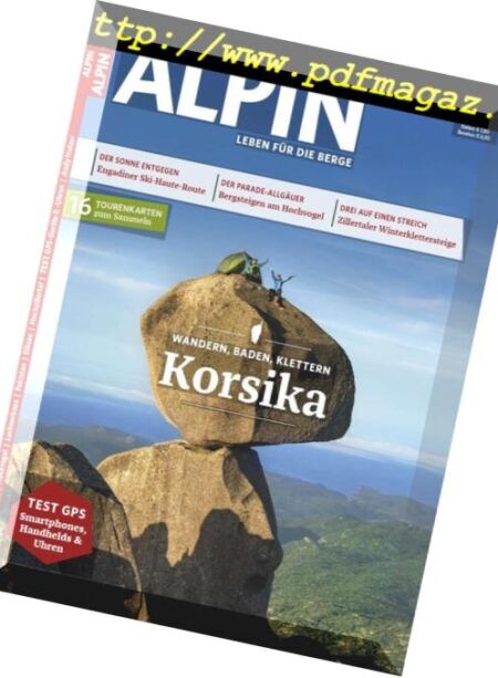 Alpin – Marz 2019 Cover