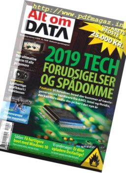 Alt om DATA – 01 marts 2019