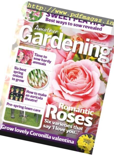 Amateur Gardening – 26 February 2019 Cover