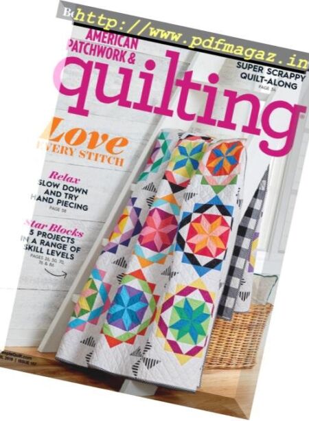 American Patchwork & Quilting – April 2019 Cover