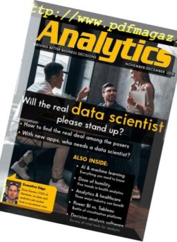 Analytics Magazine – November-December 2018