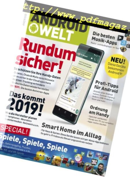 Android Welt – Marz 2019 Cover